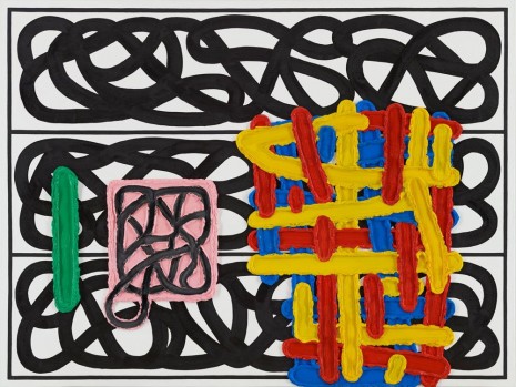 Jonathan Lasker, The Future of Thought, 2011, Peder Lund