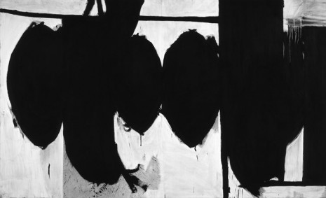 Robert Longo, After Motherwell (Elegy to the Spanish Republic, No. 70, 1961), 2013, Metro Pictures