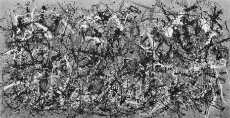 Robert Longo, After Pollock (Autumn 2013 Rhythm, Number 30, 1951), 2014, Metro Pictures