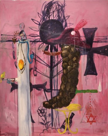 Manuel Ocampo, The Untitled, 2013, Galerie Nathalie Obadia
