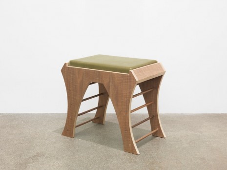 Marc Camille Chaimowicz, Piano Bench (Green), 2014, Andrew Kreps Gallery