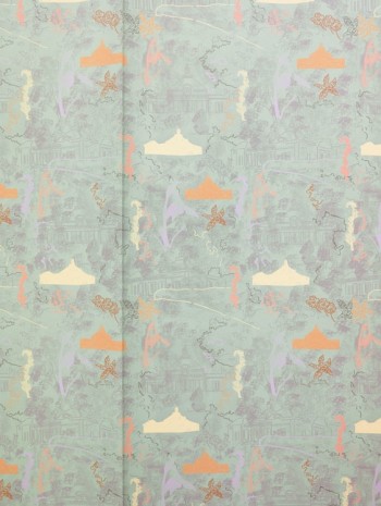 Marc Camille Chaimowicz, Study for wallpaper, Serpentine, 2013 - 2014, Andrew Kreps Gallery