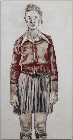 Hannah van Bart, The girl, 2014, Marianne Boesky Gallery