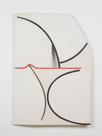 Jessie Flood-Paddock, Red Nude, 2014, Carl Freedman Gallery
