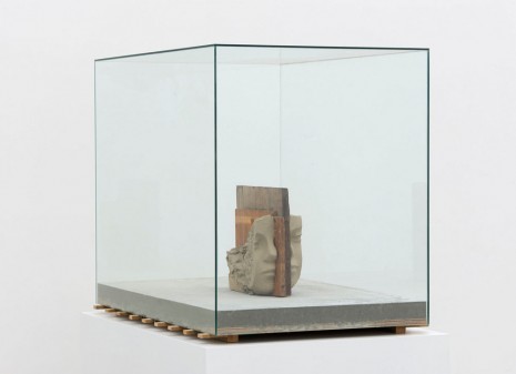 Mark Manders, Head Study on Concrete Floor, 2013 - 2014, Zeno X Gallery