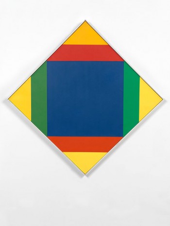 Max Bill, Trascoloration aus blau zu gelb, 1972-73, MASSIMODECARLO