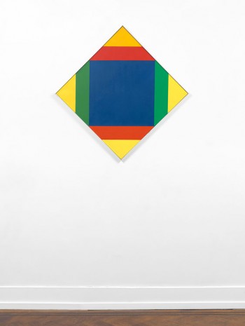Max Bill, Trascoloration aus blau zu gelb, 1972-73, MASSIMODECARLO
