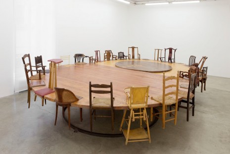 Chen Zhen, Round Table - Side by Side, 1997, Perrotin