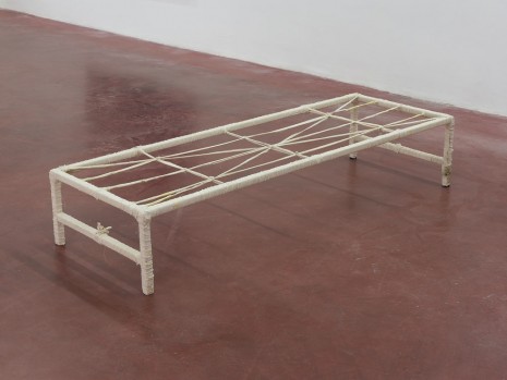 Etti Abergel, Bed from the workshop of the conch shells maker, 2003, Dvir Gallery