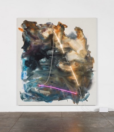 Mary Weatherford, Oxnard Ventura, 2014, David Kordansky Gallery