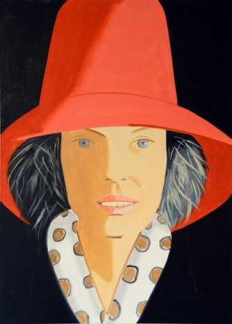 Alex Katz, Red Hat (Nicole), 2013, Galería Javier López & Fer Francés