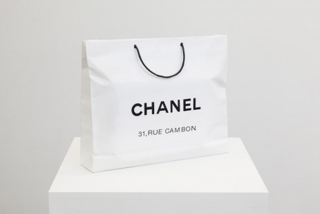 Sylvie Fleury, Chanel Shopping Bag, 2008, Almine Rech