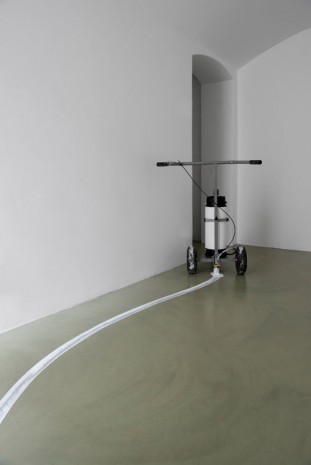 Ceal Floyer, Taking a Line for a Walk, 2008, Lisson Gallery