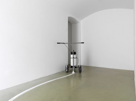 Ceal Floyer, Taking a Line for a Walk, 2008, Lisson Gallery