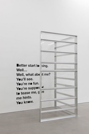 Liam Gillick, Angled Reference Screen, 2014, Esther Schipper