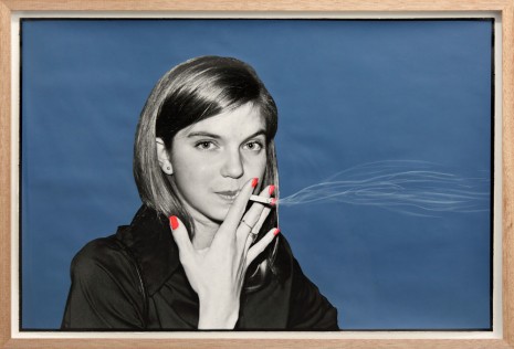 Ed Templeton, Girl Smokes, Munster, Germany, 2013, Tim Van Laere Gallery
