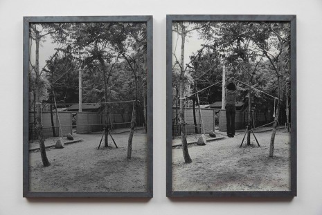 Keiji Uematsu, Tree/Man/Rope II, 1973, Marianne Boesky Gallery
