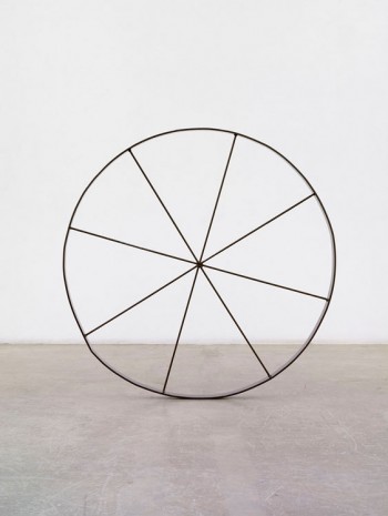 Gary Hume, The Wonky Wheel (Brown), 2014, MASSIMODECARLO