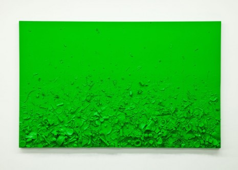 Tom Friedman, Toxic Green Luscious Green, 2014, Luhring Augustine