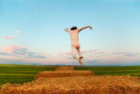 Ryan McGinley, Hay Hop, 2014, Perrotin