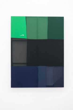 Mike Goldby, Stretch 24 (Tri-colour Play Dry), 2014, monCHÉRI
