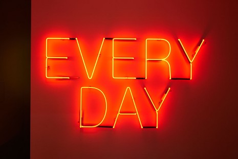 Peter Liversidge, EVERY DAY, 2011, i8 Gallery