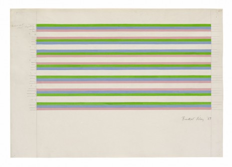 Bridget Riley, Untitled [Related to 'Persephone'], 1969, David Zwirner