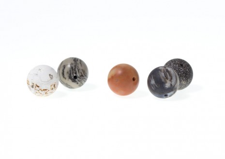 Katie Paterson, Carved rounded fossils used to make Fossil Necklace, , Ingleby Gallery