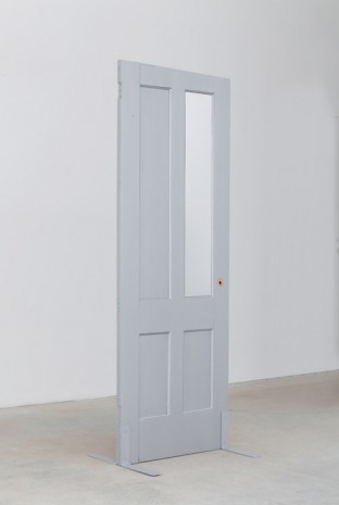 Tom Burr, Single Silver Door (three), 2014, Galleria Franco Noero