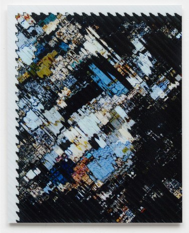 Tauba Auerbach, Prism Scan II, 2014, Galerie Max Hetzler