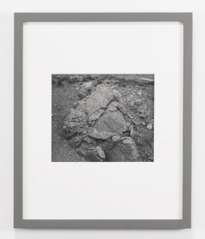 James Welling, Granite Outcrop, Harriman, WY, 1992, Andrea Rosen Gallery (closed)
