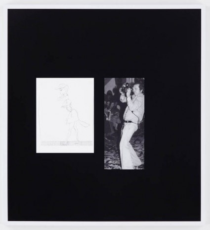 Lothar Hempel, Ein Schwarzweiss-Film (one black and white movie), 2014, Anton Kern Gallery