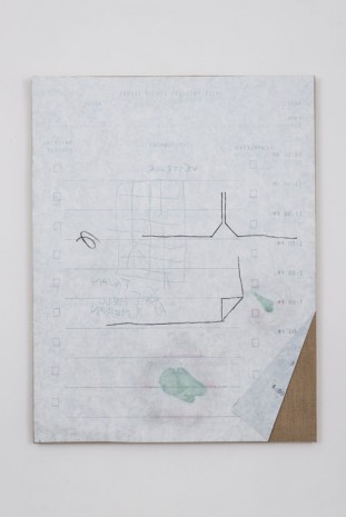 Eric Wesley, DPS #15 (Vestibule), 2014, Bortolami Gallery