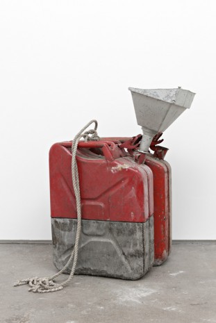 Matias Faldbakken, Fuel Sculpture (detail), 2014, STANDARD (OSLO)