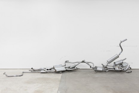 Matias Faldbakken, Untitled (Wall Drag), 2014, STANDARD (OSLO)