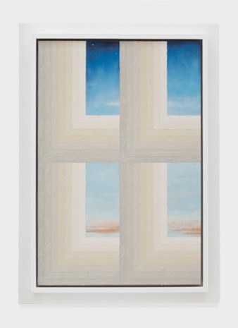 Julian Hoeber, Window/Sky, 2014, Praz-Delavallade