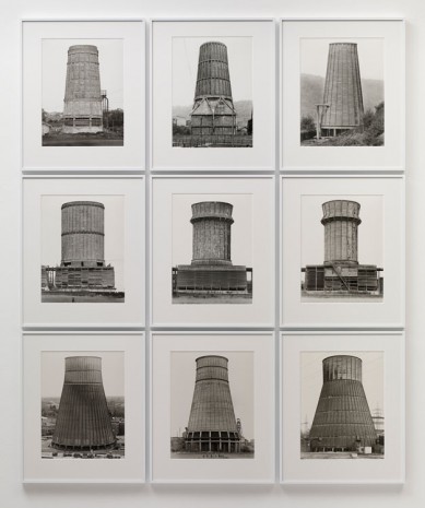 Bernd & Hilla Becher, Cooling Towers, 1967-1984, Sprüth Magers