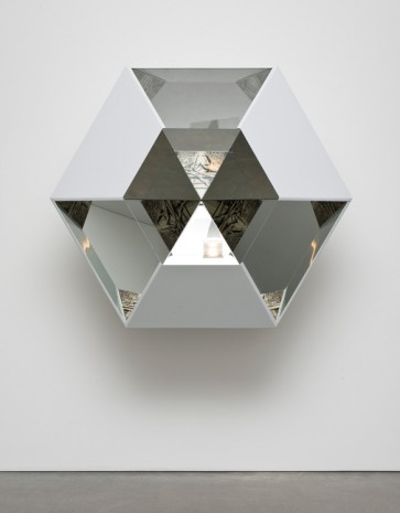 Doug Aitken, Glass Horizon (hexagon), 2014, Regen Projects