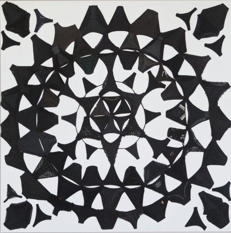 Pilar Albarracín, Mandala negro, 2013, Galería Javier López & Fer Francés