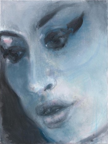 Marlene Dumas, Amy – Blue, 2011, Frith Street Gallery