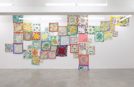 Jonathan Monk, From One State To Another (Sewn Together To Make A Whole), 2014, Casey Kaplan