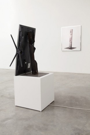 Jonathan Monk, Three Part Piece (untitled wood destroyed), 2014, Casey Kaplan