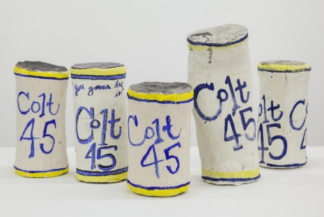 The Bruce High Quality Foundation, Aftermaths, Beer Cans, 2014, Almine Rech