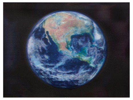 Gabriel Orozco, Satellite View of North America, 2014, Marian Goodman Gallery