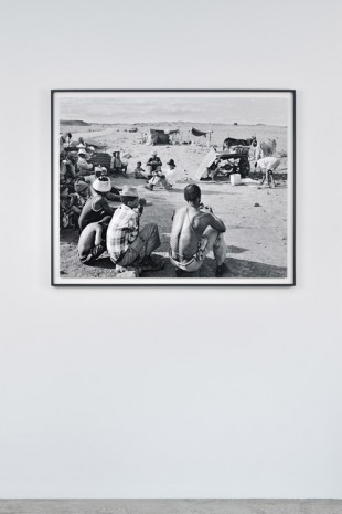 David Goldblatt, Encampment of swerwers, nomadic farmworkers, on the road to Philipstown, Northern Cape, 30 December 1986., , Marian Goodman Gallery