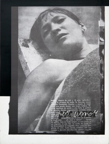 Eugenio Dittborn, Por amor, 1979, KOW