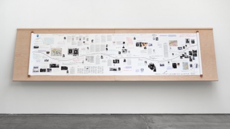 Sam Durant, There's No Such Thing as a Time Line, 2014, Paula Cooper Gallery
