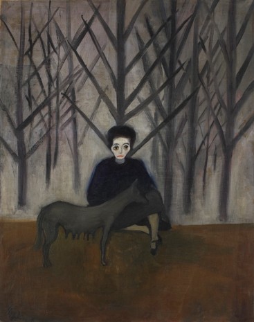 Alice Neel, Nadya and the Wolf, 1931, Victoria Miro