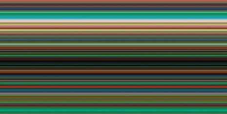 Gerhard Richter, Strip 926-7, 2012, Marian Goodman Gallery