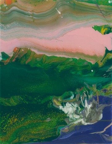 Gerhard Richter, Flow 934-15, 2013, Marian Goodman Gallery